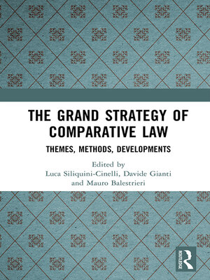 cover image of The Grand Strategy of Comparative Law